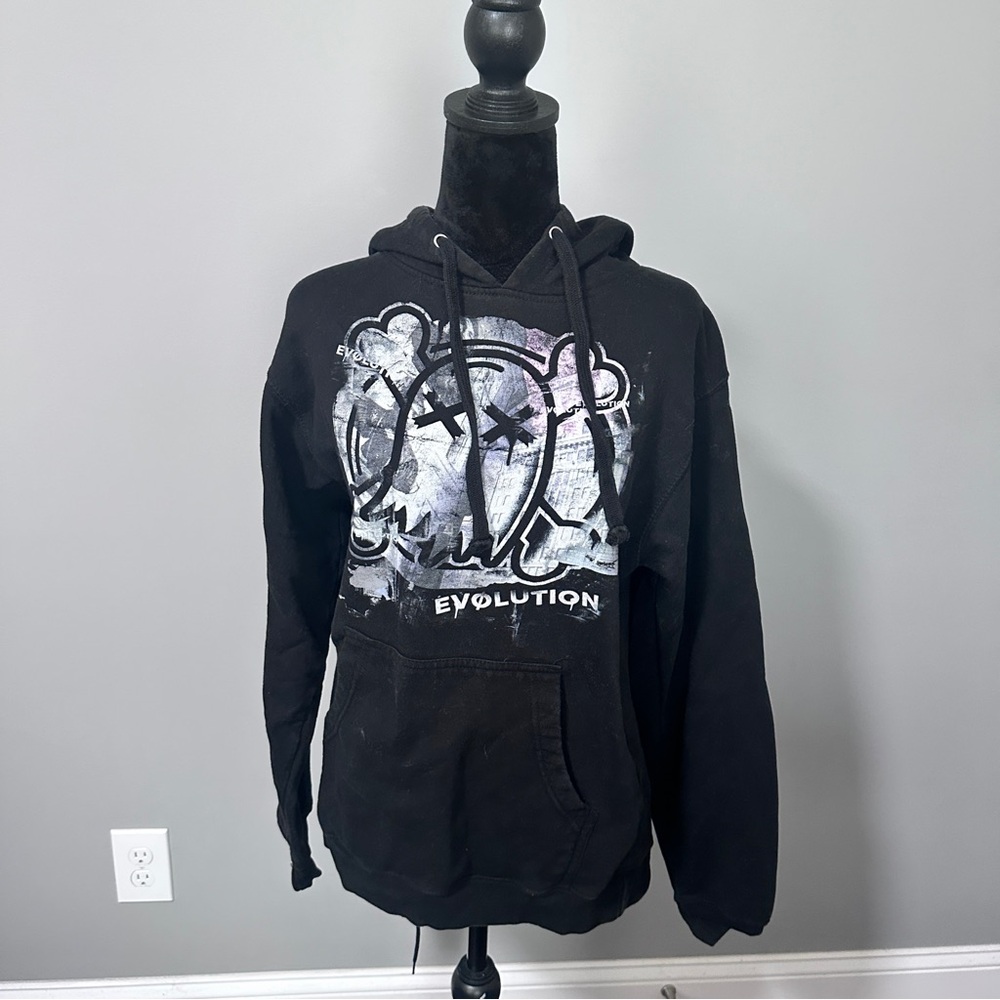 Rare Hot Topic Ghost Town Evolution Hoodie